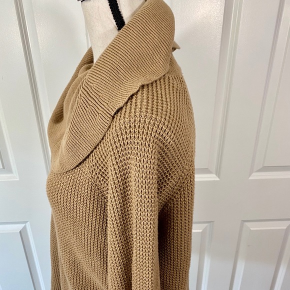 Michael Kors Thermal Cowl Neck Waffle Knit Sweater - Picture 8 of 12
